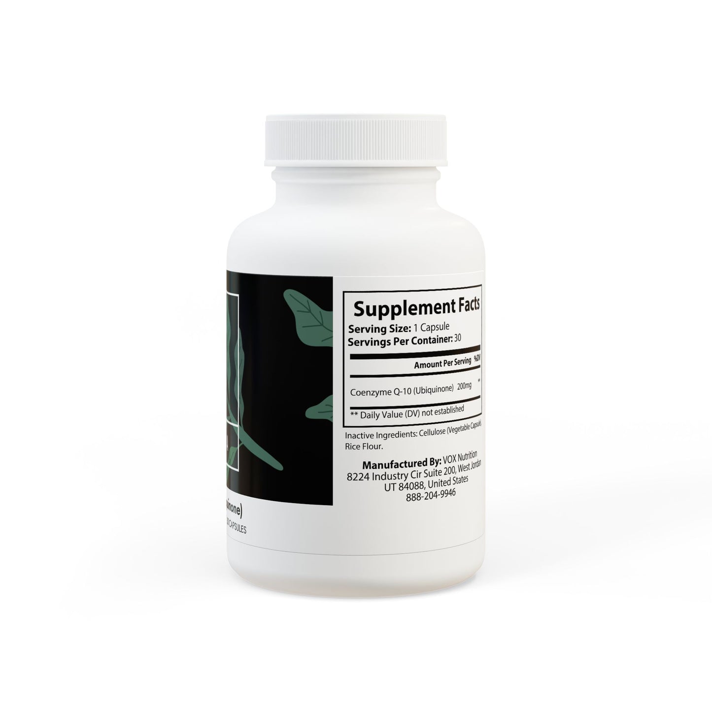 CoQ10 (Ubiquinone) Supplement (30 Capsules)